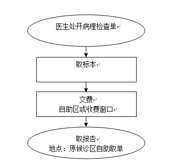 门诊取病理报告单流程